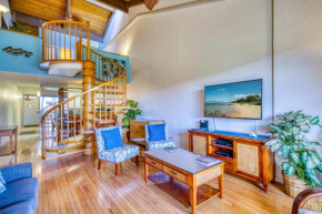 Kamaole Sands 7-406, Courtyard & Ocean Views, AC